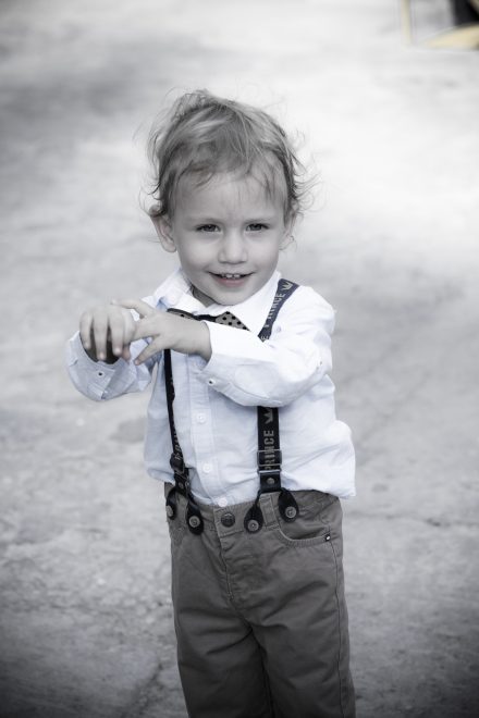 Nikolas Black & White Photo